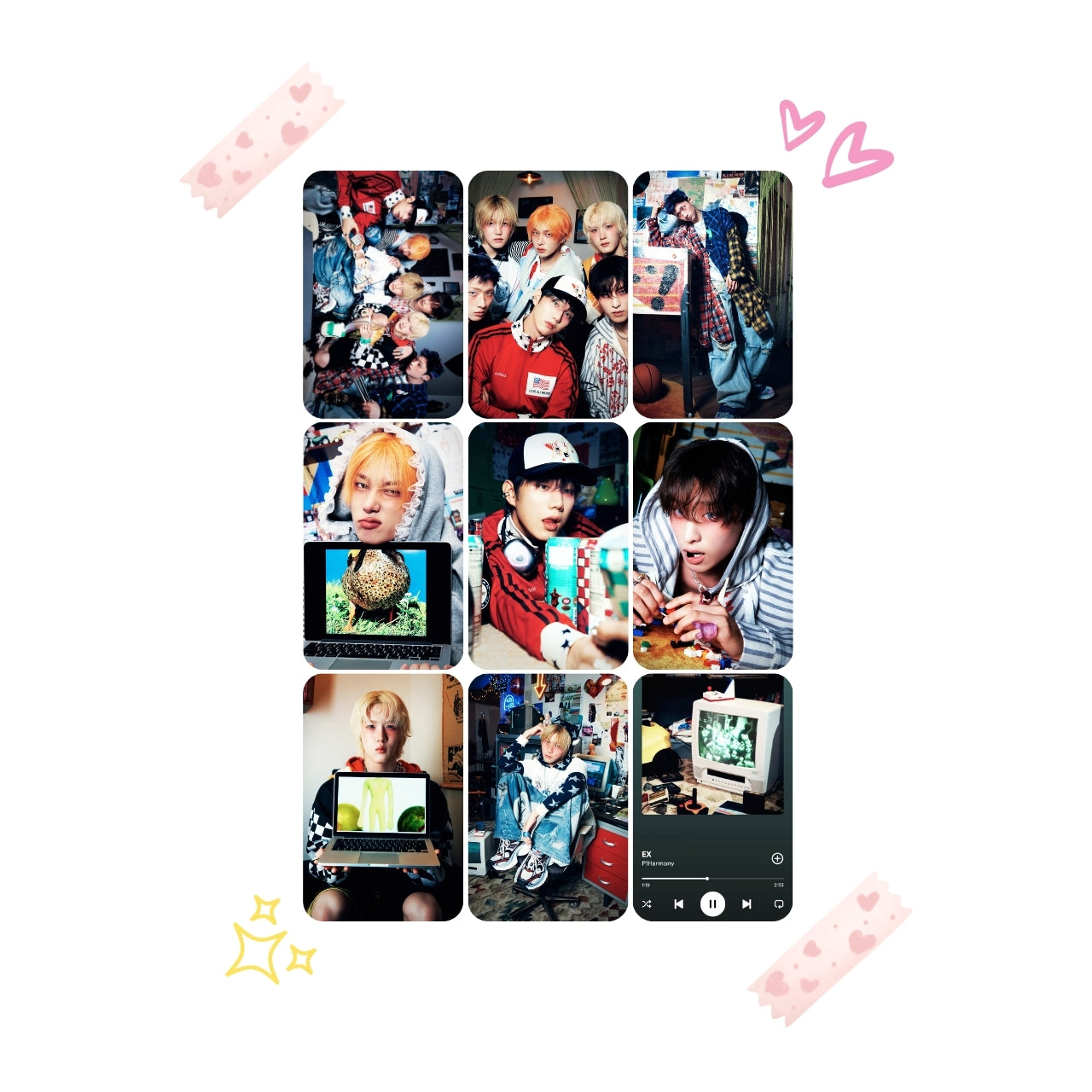 P1Harmony – EX Photocard Set