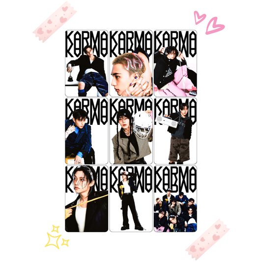 Stray Kids KARMA Photocard Set